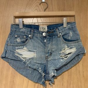 ONE TEASPOON BANDIT SHORTS